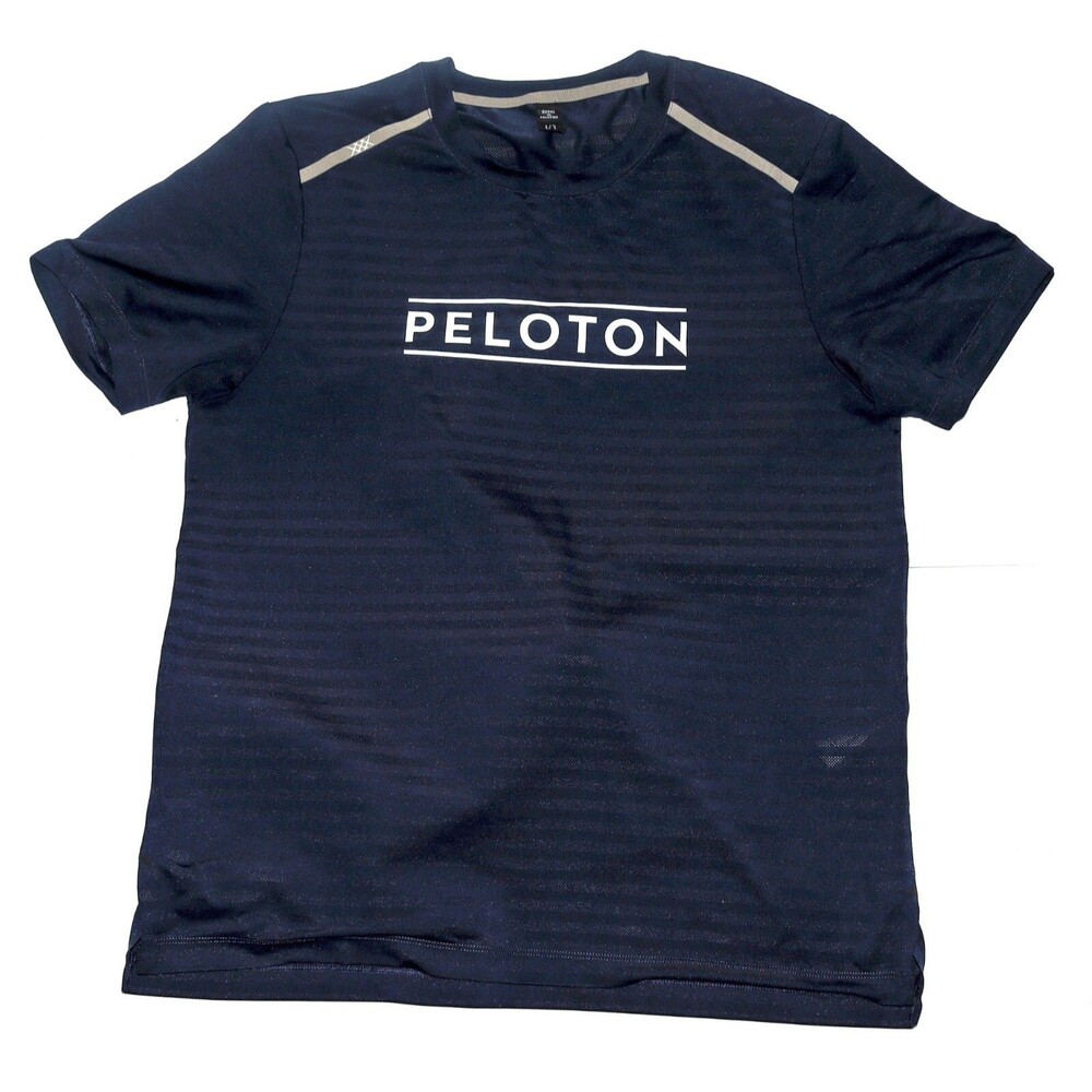 Rhone Peloton Performance Men's Short Sleeve Athletic Vented Shirt Size Large